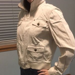 White MODA Cotton Jacket